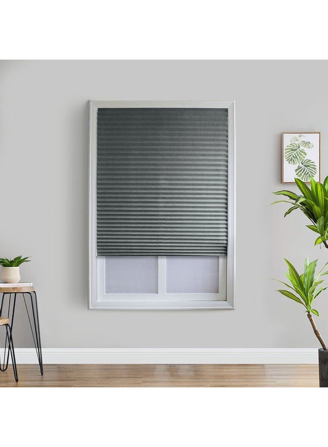 NIBEMINENT Light Filtering Fabric Shade Grey 60 x 180cm - Image 2