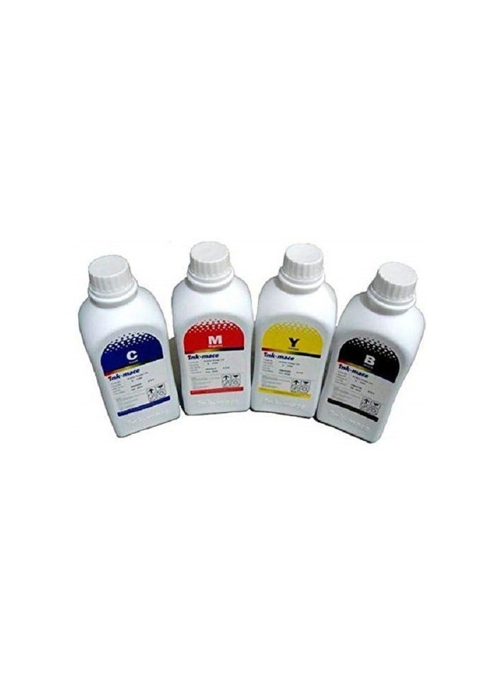 Ink Mate Ink Mate refill kit for Canon and HP printer cartridges, 4 colors - each 100ml 