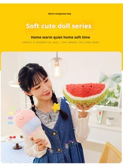 Y&D Fruit Plush Toys Stuffed Fruits Bulk for Kids Birthday Party Favors Basket Stuff Pinata Fillers Goodie Bag Fillers School Prizes Doll For Kids 8inch  - Image 2