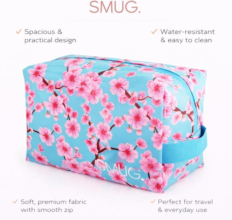 SMUG Unisex Wash Bag - Cherry Blossom Toiletry Bag - Image 4