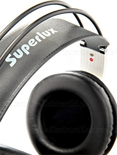 Superlux HD-681 EVO Professional Monitoring Headphones, White - Image 5