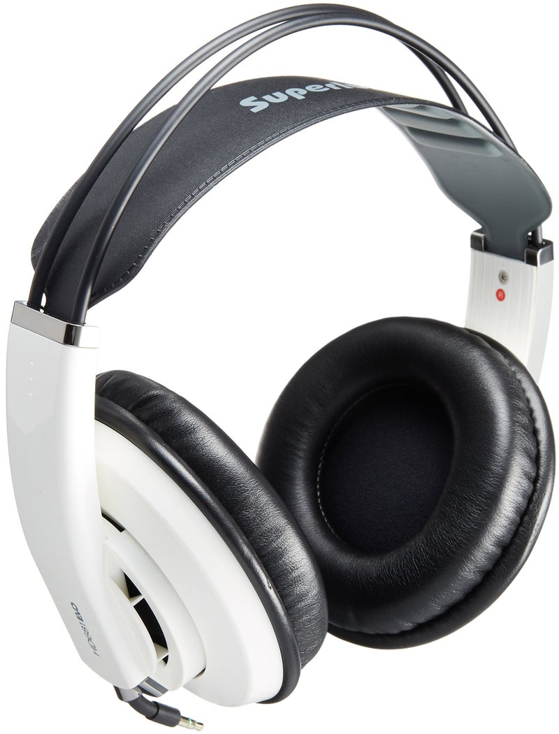 Superlux HD-681 EVO Professional Monitoring Headphones, White - Image 1