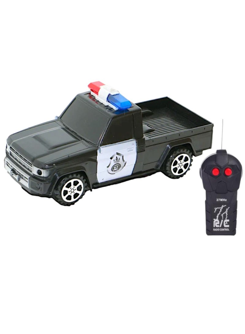 Portable Lightweight Non-Toxic Rich Authentic Detailing Rc Remote Control Police Model Car Toy  - Image 1