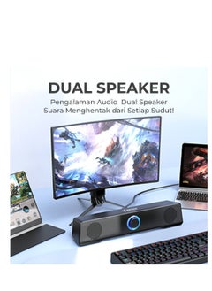 Multimedia Computer Speakers 2.0 USB-Powered 3.5mm AUX Cable Dual PC Laptop Speakers - pzsku/ZBBC7C7998A9562048045Z/45/_/1727019031/afe0cd80-ad70-467c-8a7e-742164f002f2