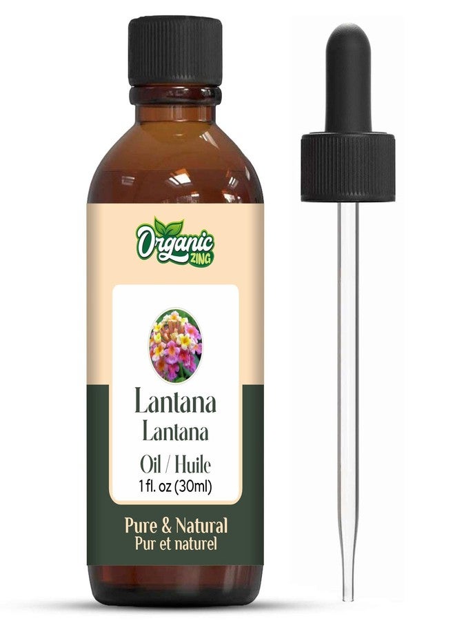 ORGANIC ZING زيت أورجانيك زينج لانتانا (لانتانا كامارا) | زيت عطري نقي وطبيعي للعناية بالبشرة والتدليك - 30 مل / 1.01 أونصة سائلة - Image 1