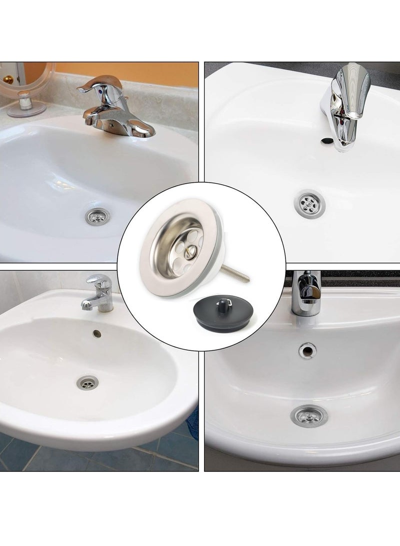 Royal Apex Kitchen Sink Waste Strainer & Silicone Plug Drain Stopper – Multi-Purpose Drain Cover for Bathroom, Bathtub, and Kitchen Sink (1 1/4 inch) - Image 4