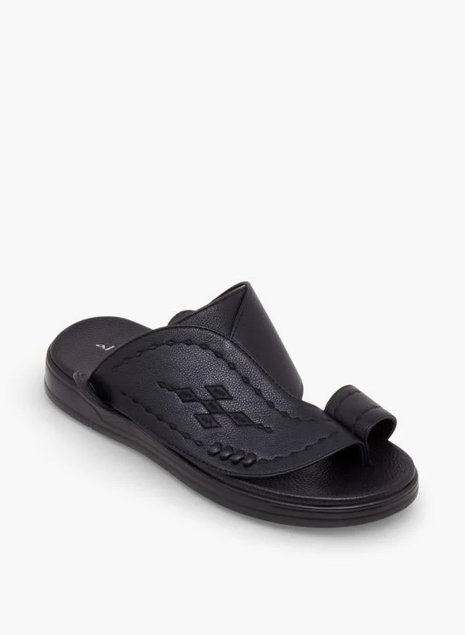 Al Waha Men Toe Loop Detail Arabic Sandals Ramadan Collection