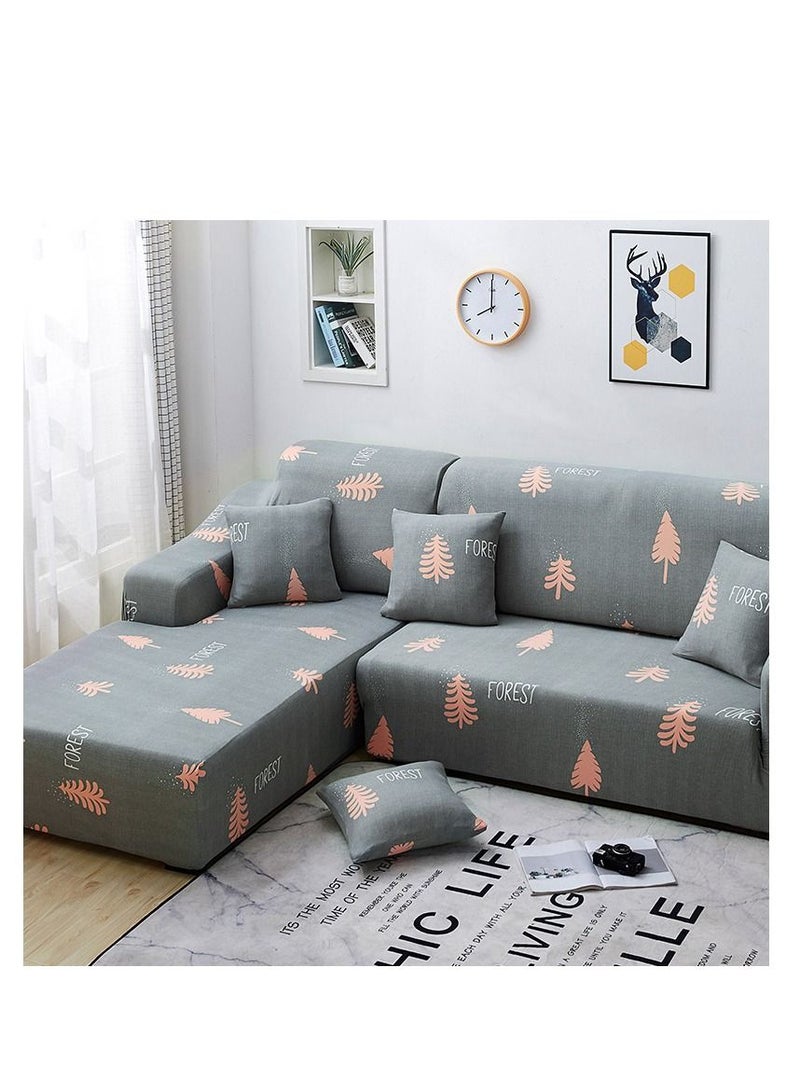 Furniture Cover for Sofa and Seats Elastic Couch Decoration Copridivano Stretch  SiZE  L
