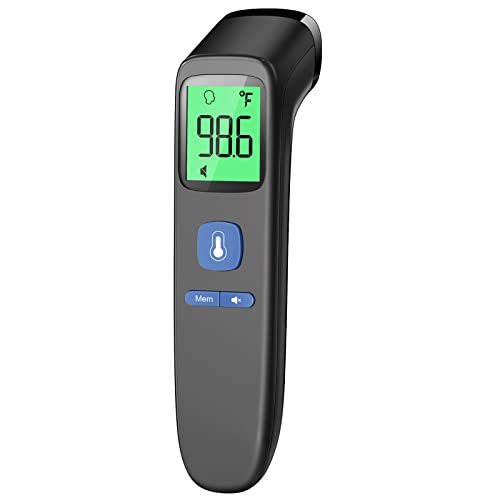 NoTouch Thermometer for Adults and Kids Digital Baby Thermometer with Fever Alarm 1 Second Fast Result FSA HSA Eligible Easy to use 2 in 1 Mode