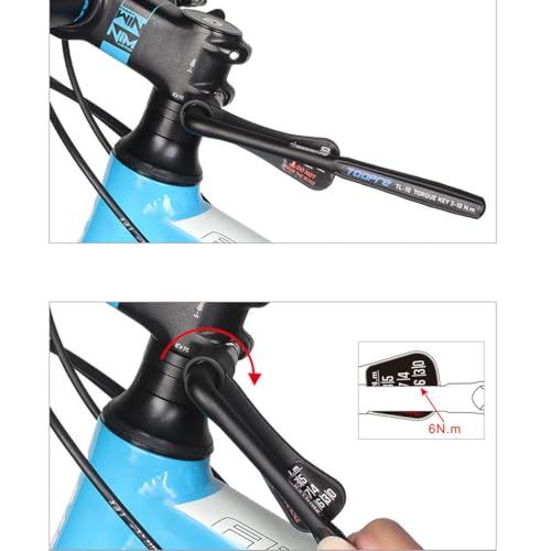 HOUSON Bicycle Torque Wrench, 10-20 Nm Torque Wrench Accuracy Torque Wrench Repair Tool - Image 5