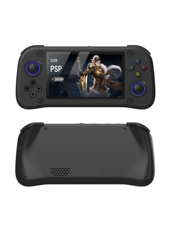 Generic - Handheld Game Console G28 Domestic Chinese Portable PSP Open Source Handheld ROG Nostalgic Arcade Manufacturer-Product Color:Black-Model:Domestic Version 64g - Image 1