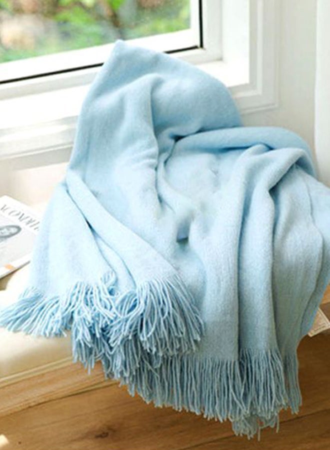 NIBEMINENT Sofa Blanket Combination Blue 127x173cm - Image 1