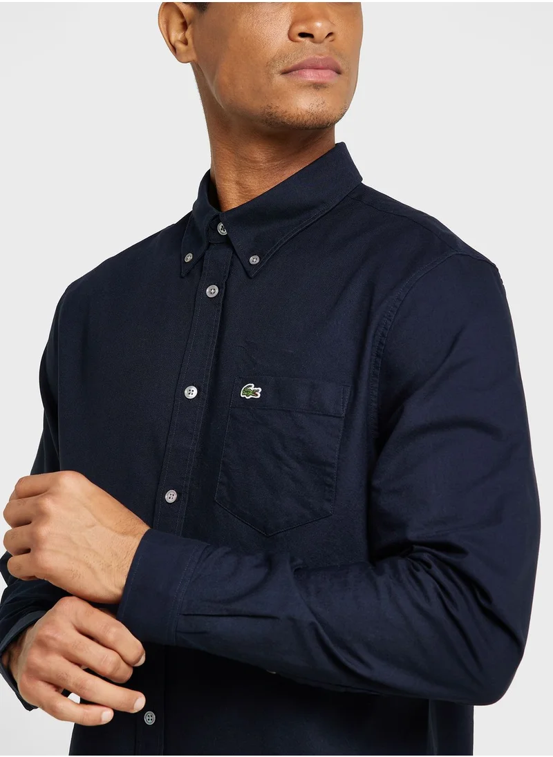 LACOSTE Essential Regular Fit Shirt