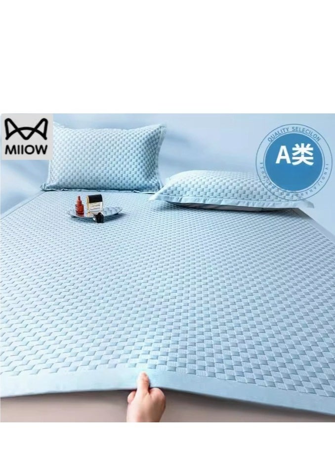 Ice Silk Cool Mat New Summer Washable Bed Sheet Three Piece Set - pzsku/ZBBC839DB38ABB7EAB177Z/45/_/1718350440/376eb77f-0fc7-42ac-a5d3-9b5bf5325f67