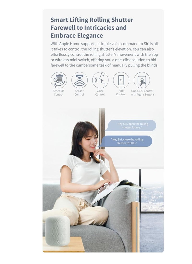 Aqara - Aqara Roller Shade Controller T1S - Image 1
