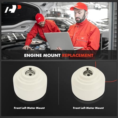 A-Premium 2PCS Front Left and Right Engine Motor Mount Set Compatible with Mercedes-Benz C230, C280, C350, C43 AMG, E320, E350, E430, E500, S430, S500, S550, SL500, SL550, SLC300, SLK250, SLK280 - Image 2