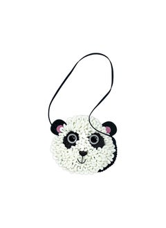 Avenir Fun My First Plush Bag Kit Panda Learn to Sew With Loopies Complete Kit With Felt, Soft Yarn Crochet Hook and Step by Step Instructions Safe & Easy to Use Kids Aged 3+  - Image 2