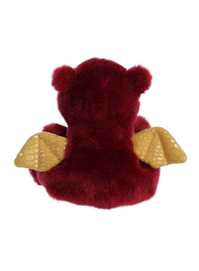 Aurora® Adorable Palm Pals™ Aidan Dragon™ Stuffed Animal - Pocket-Sized Play - Collectable Fun - Red 5 Inches - Image 4