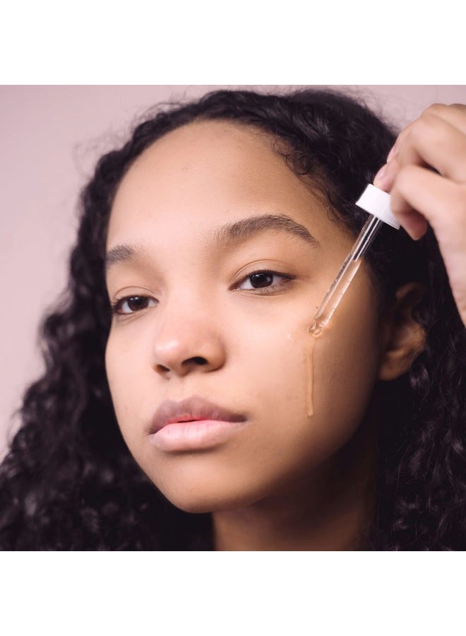 dermaflage زيت تنظيف الوجه | مزيل مكياج للبشرة الحساسة | متعدد المهام مع زيت الزيتون المضاد للأكسدة، فيتامين E. | من ديرمافلاج | 2 أونصة سائلة. - Image 5