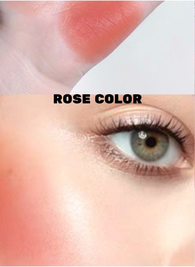 Gege bear - Liquid Blush With Built-in Applicator Natural and Moist Matte Effect Long-lasting Waterproof Rich Pigment Whitening and Brightening Rose Color - Image 1