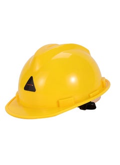 LAWAZIM Safety Helmet -Yellow- Impact-Resistant HDPE Protective Hard Hat with Adjustable Chin Strap and Headgear - for Construction Sites, Industrial Work, Engineering Projects, and Outdoor Work  - Image 2