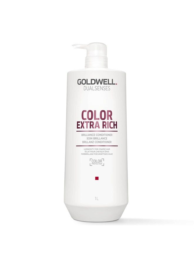 Goldwell Dualsenses Color Extra Rich Brilliance Conditioner 1L - Image 1