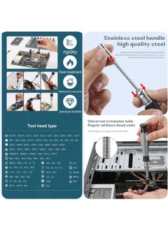 Y&D 126 In 1 Magnetic Screw,Laptop,Mobile Phone Repair And Disassembly Repair Tool Precision Multifunctional Screwdriver Set  - Image 3