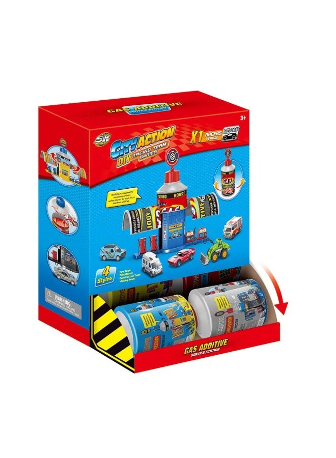 ستيم موقف سيارات محطة خدمة إضافات الغاز الجذعية متعدد الألوان - Image 1