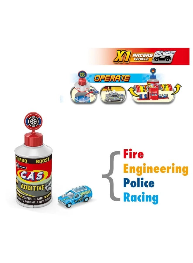 ستيم موقف سيارات محطة خدمة إضافات الغاز الجذعية متعدد الألوان - Image 3