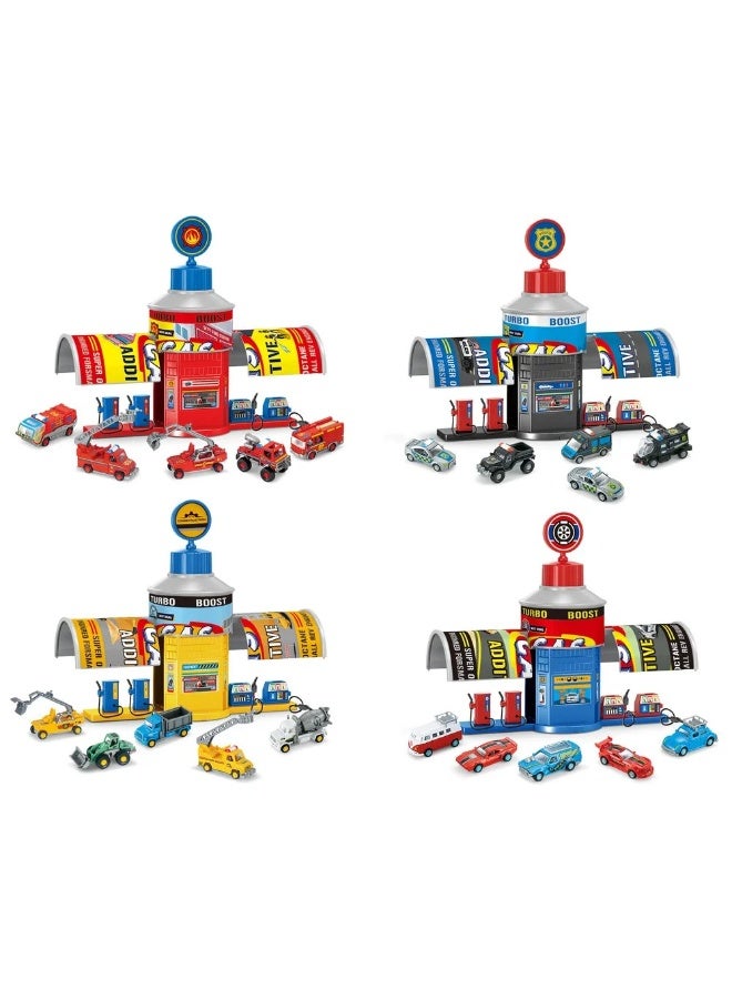 ستيم موقف سيارات محطة خدمة إضافات الغاز الجذعية متعدد الألوان - Image 2