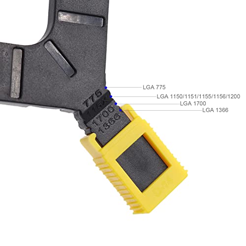 GENNEL Adjustable Motherboard Backplate, CPU Heatsink Mounting Base, Radiator Holder Backplate for Intel LGA 775 1150 1155 1156 1200 1366 1700 - Image 4