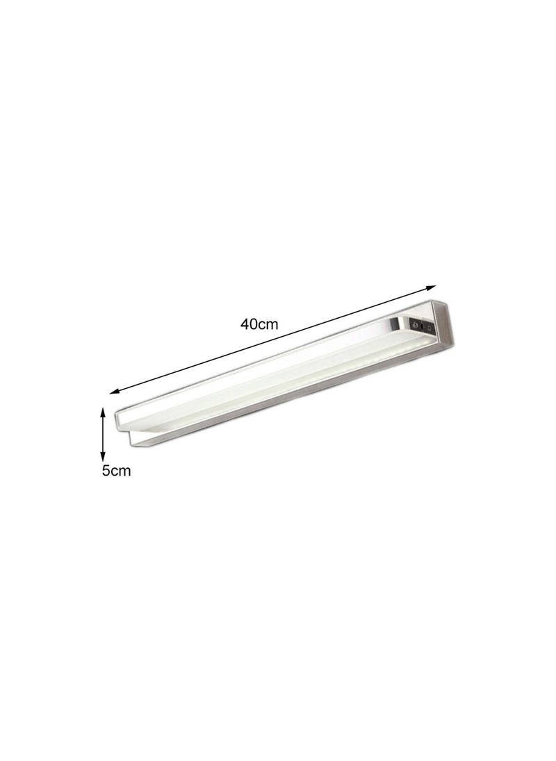 GGOOT Vanity Mirror Light LED 40CM Make Up Mirror Front Lights Bathroom Mirror Wall Lamp 8W Warm White 3000K Cabinet Lighting Fixture Fitting  - Image 5