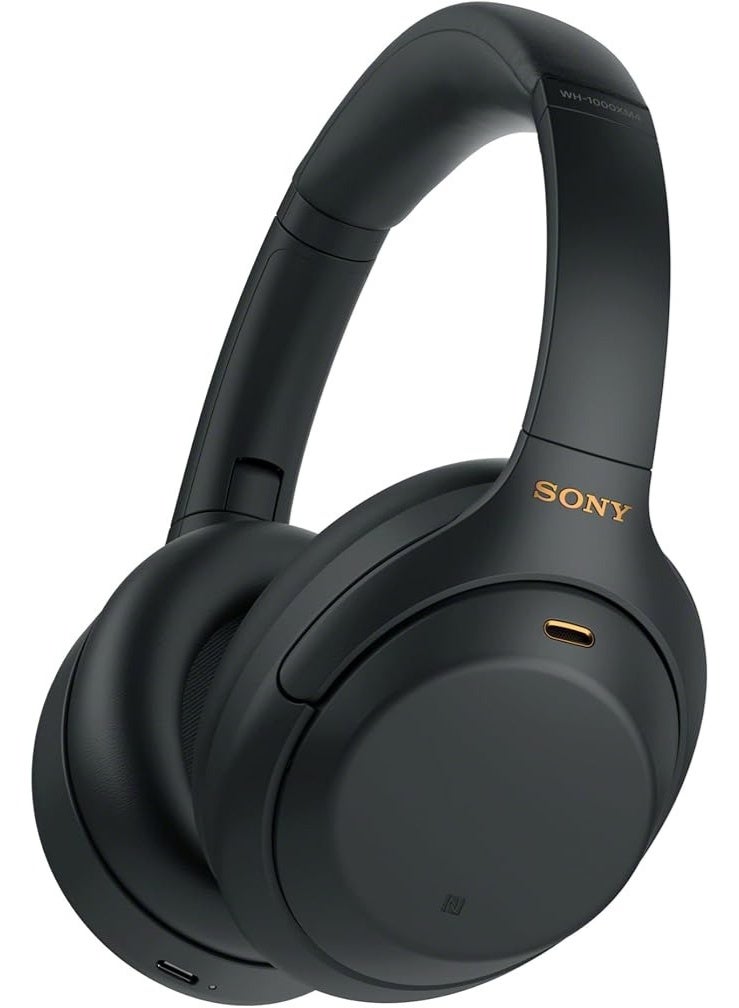 Sony WH-1000XM4 Wireless Premium Noise Canceling Overhead Headphones with Mic for Phone-Call and Voice Control, Black WH1000XM4