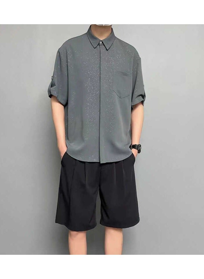 Shougu New Men's Long Sleeved Shirt  - Image 1