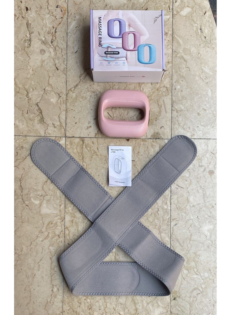 DubaiGallery Professional back massage ring Three-in-One standard belt deep vibration slimming liberate both hands - Image 4