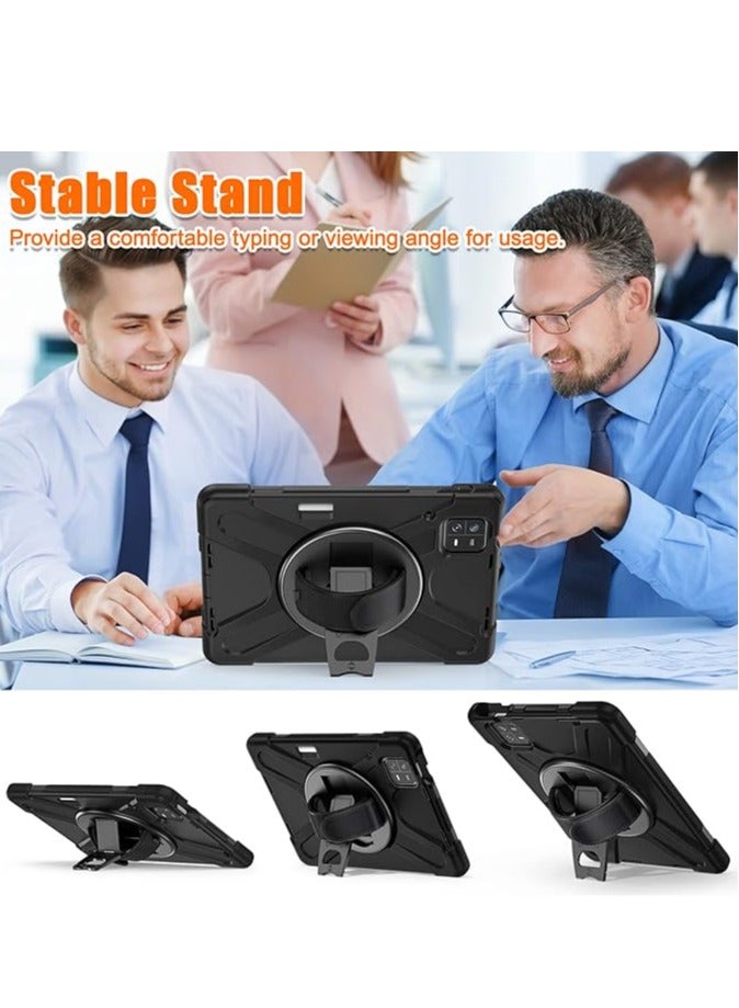 general Mi Pad 6/Mi Pad 6 Pro Case, 11-Inch Shockproof Rugged Case, 360 Degree Swivel Stand, Pen Holder Case with Hand Strap Strap - Image 3