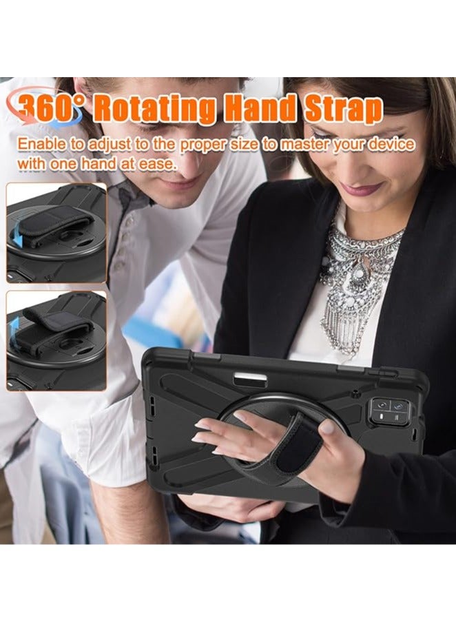 general Mi Pad 6/Mi Pad 6 Pro Case, 11-Inch Shockproof Rugged Case, 360 Degree Swivel Stand, Pen Holder Case with Hand Strap Strap - Image 2