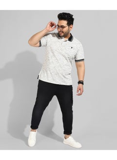 Men's White Striped Regular Fit Casual T-Shirt - pzsku/ZBBC94D22604E65FCE8E1Z/45/_/1726055722/d21354a2-a684-4d67-bdb8-9b2e4df8c5d9