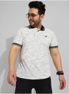 Men's White Striped Regular Fit Casual T-Shirt - pzsku/ZBBC94D22604E65FCE8E1Z/45/_/1731924238/cc2bc3a9-9e7f-4cee-9b51-a68355fc3d06