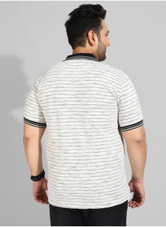 Men's White Striped Regular Fit Casual T-Shirt - pzsku/ZBBC94D22604E65FCE8E1Z/45/_/1731924239/66d314fa-30de-4e5b-832b-50556ab2dbf0