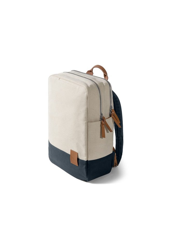 DailyObjects DailyObjects 9 to 9 Everyday Casual Laptop Backpack Compatible with upto 15" Laptop | Unisex Shoulder Travel Bag | Durable Canvas Material | Zippered Compartment with Slip Pockets | Trolley Sleeve  - Image 3