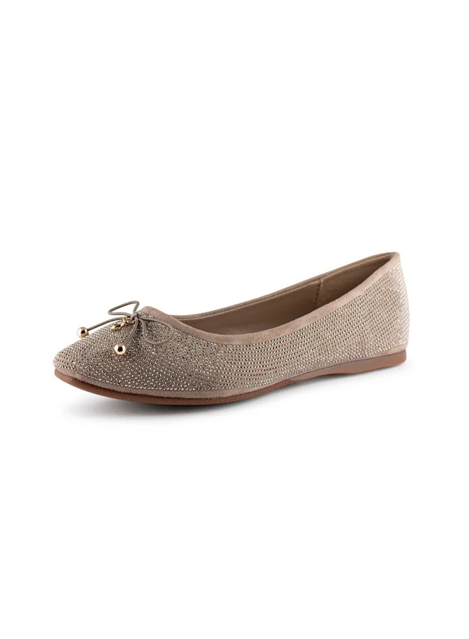 Vincci Grey Women Pointed Toe Flat Pumps for Women | Best Price UAE