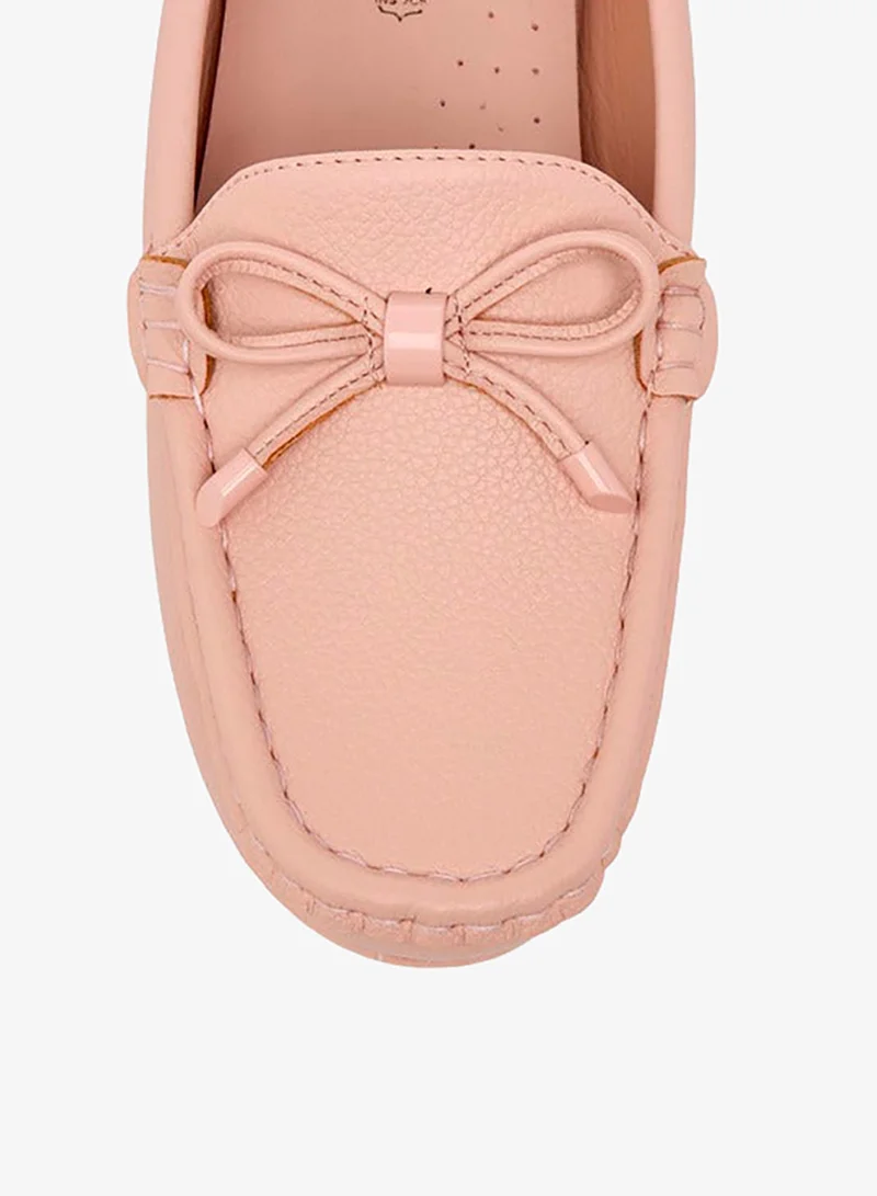 Paprika Women's Bow Accent Slip-On Loafers