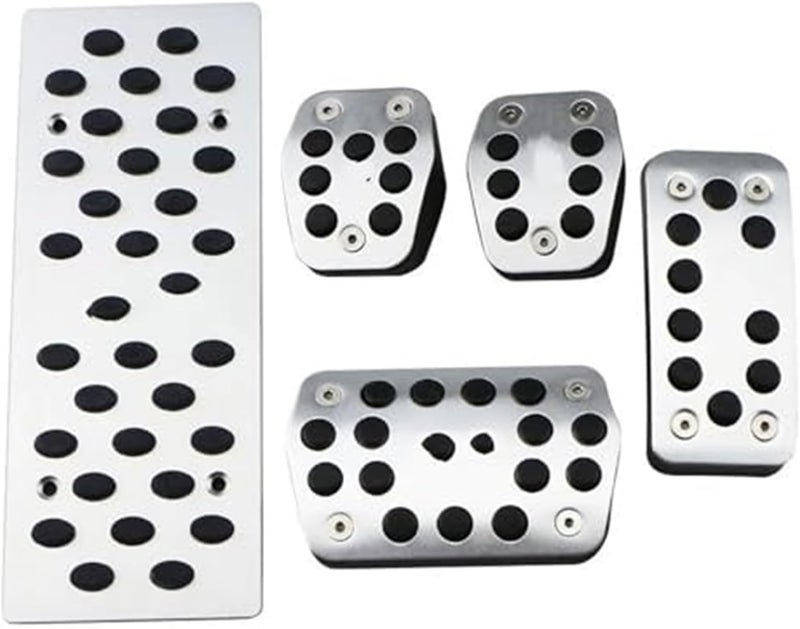Wivplex Stainless Steel Pedal Pad Set for Focus MK2 RS ST - Image 2