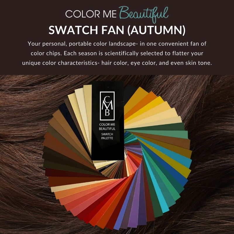 Color Me Beautiful Autumn Color Fan by Color Me Beautiful, the leading authority on color analysis. Your Color Guide for clothing & accessories. The 48 very best colors for Autumns selected from millions of options - Image 3