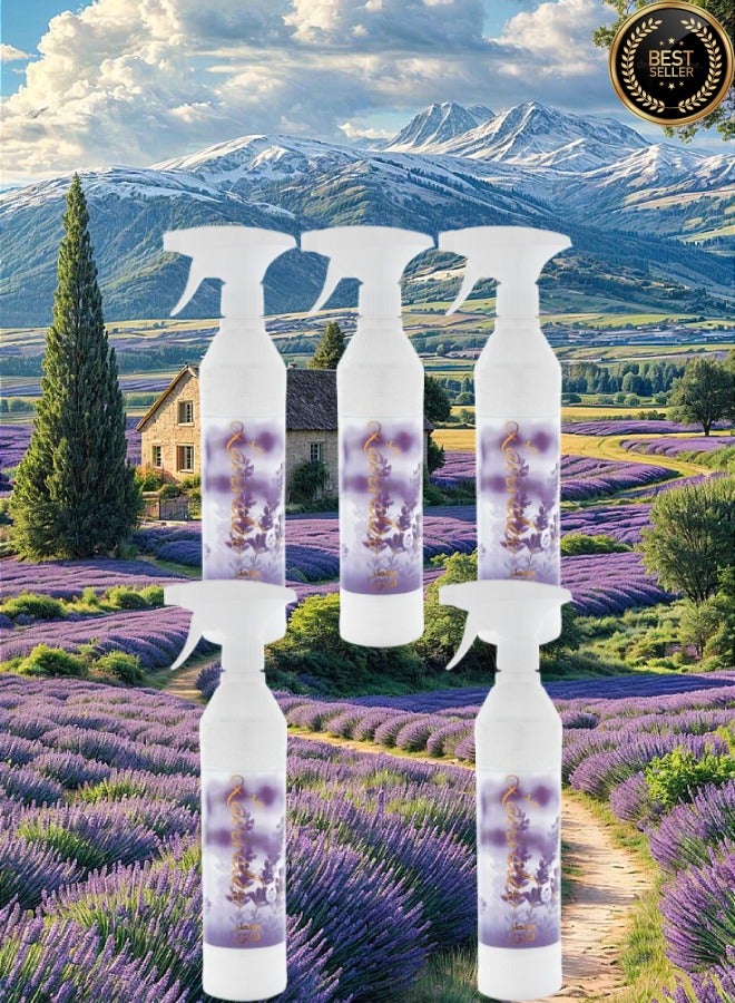Banafa 5 Pieces Lavender House Freshener - Image 1