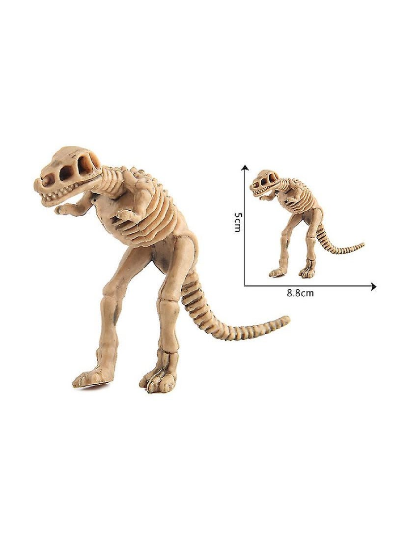 12piece Miniature Prehistoric Animal Model That Simulates Dinosaur Bones  - Image 2