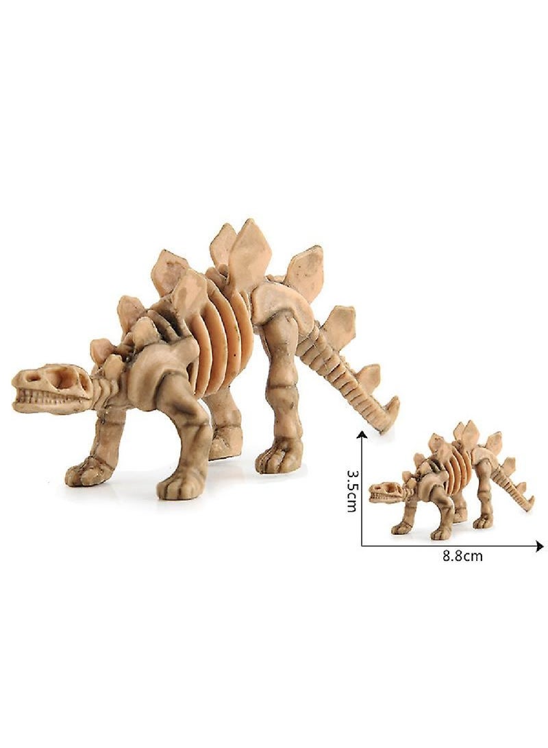 12piece Miniature Prehistoric Animal Model That Simulates Dinosaur Bones  - Image 3