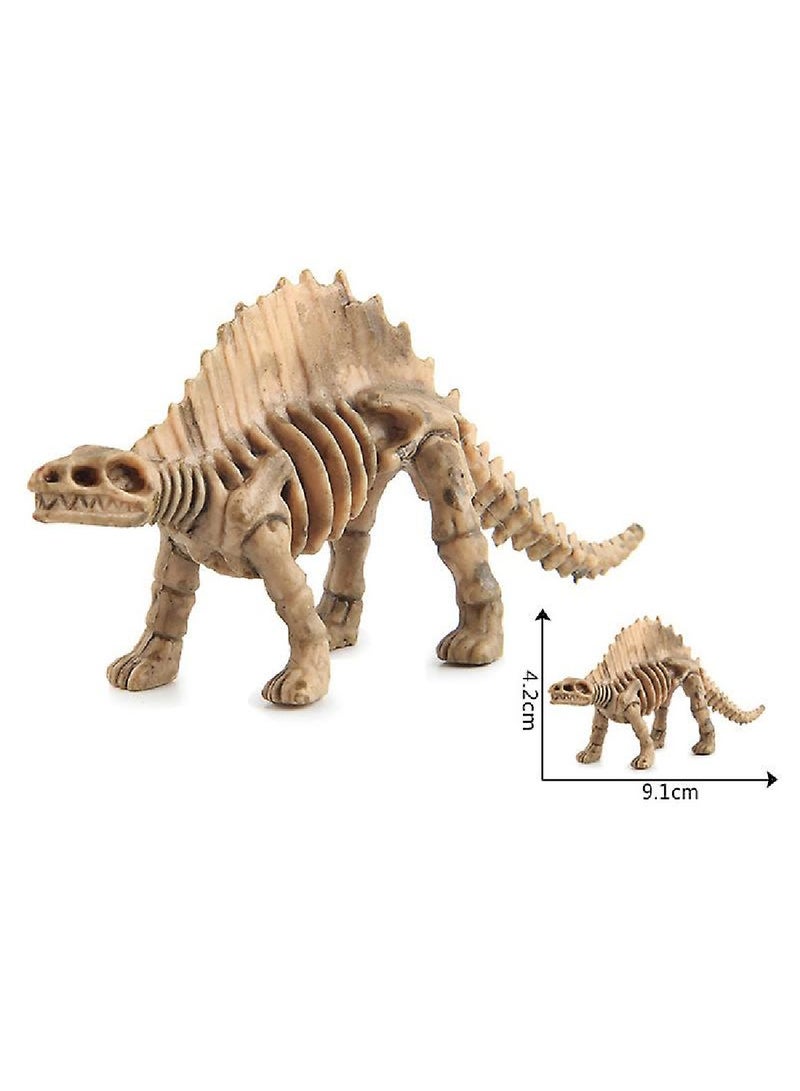 12piece Miniature Prehistoric Animal Model That Simulates Dinosaur Bones  - Image 4