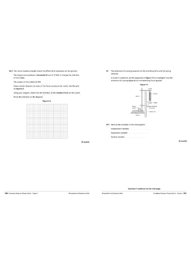null - Collins AQA GCSE 9-1 Combined Science Higher Practice Papers: Ideal for the 2025 and 2026 exams - Image 1